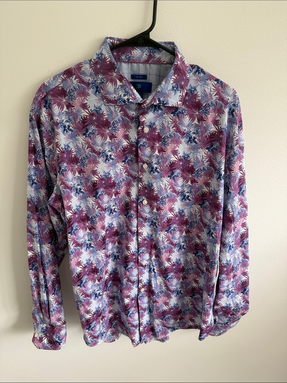 Egara Men’s Floral Dress Shirt